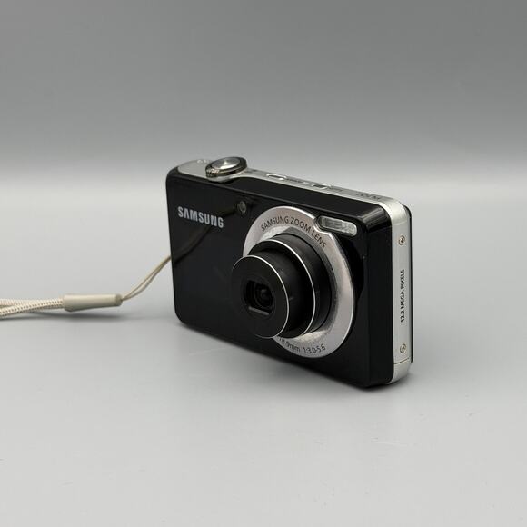 Samsung PL100 Digital Camera | Dual Screen | 12MP | Black - Picture 4 of 5